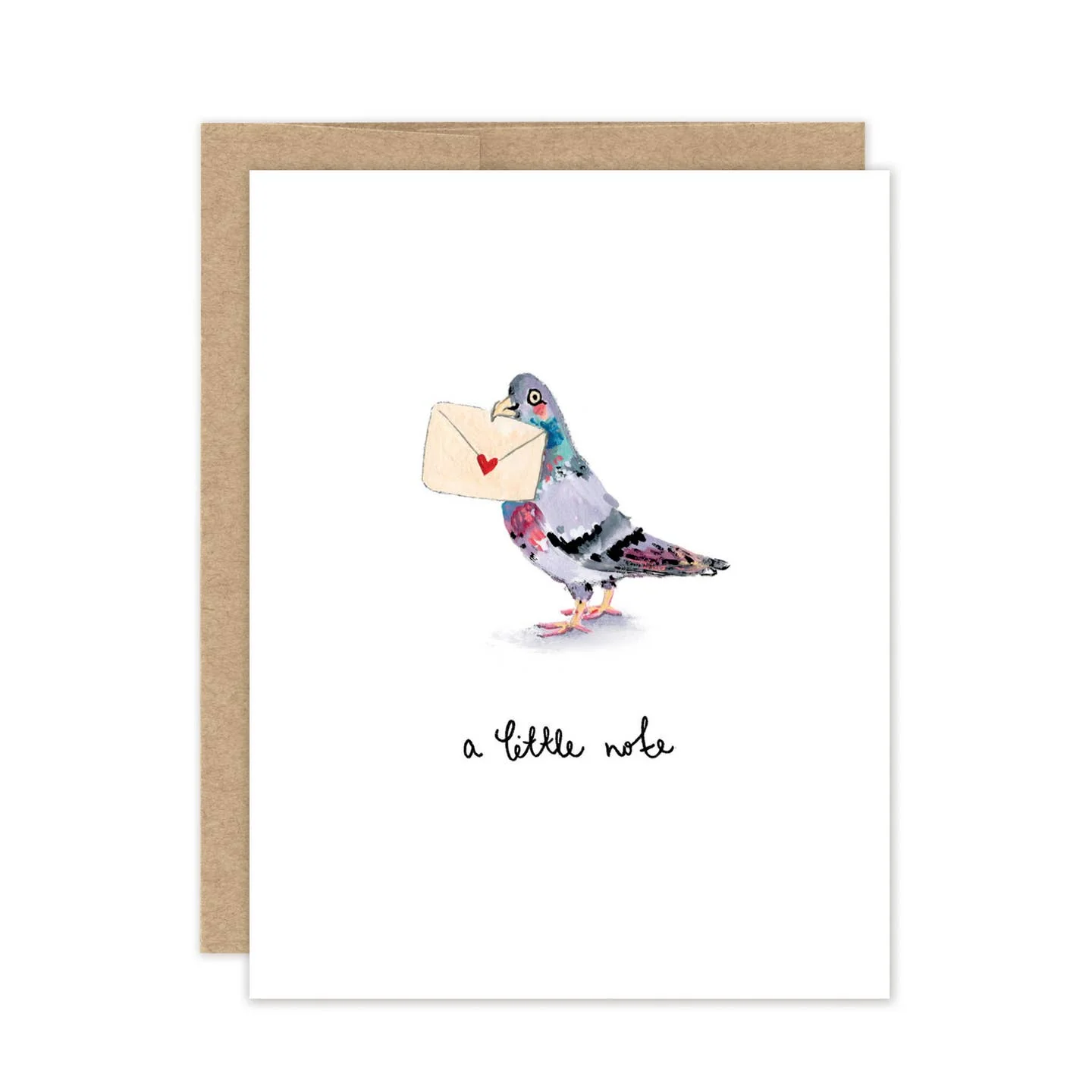 A Little Note Pigeon Boxed Notecard Set - Image 2