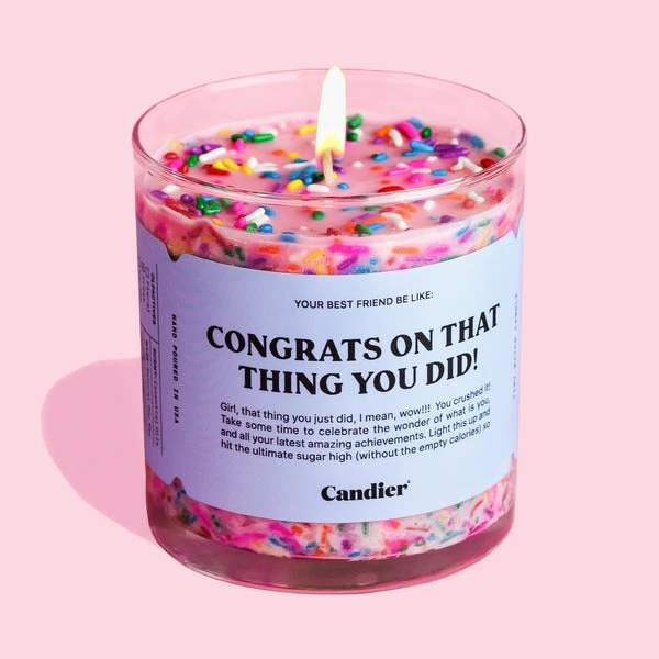 Congrats Candle - Image 2