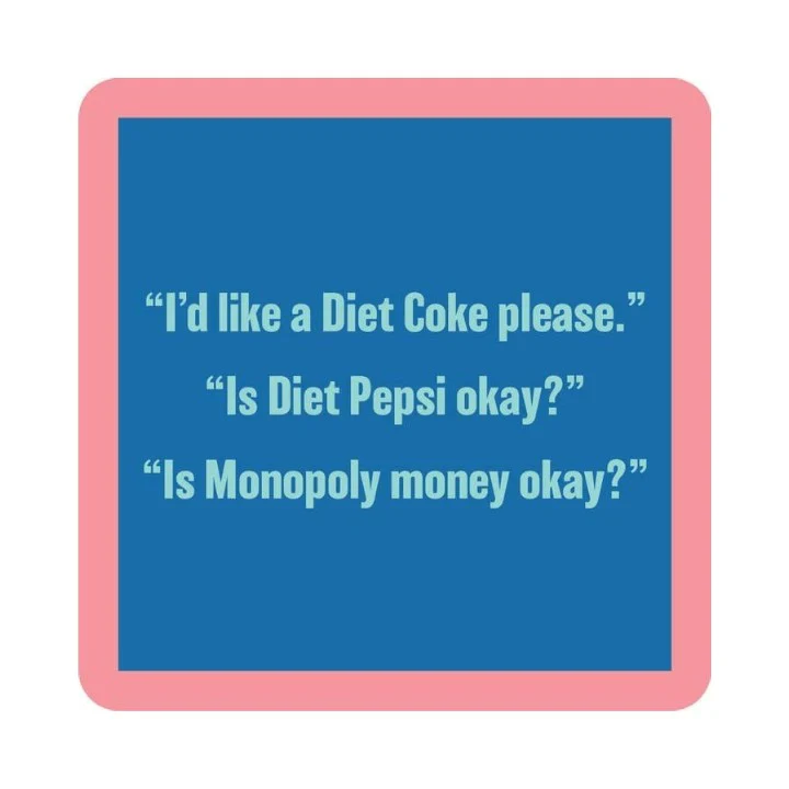 Diet Coke Coaster