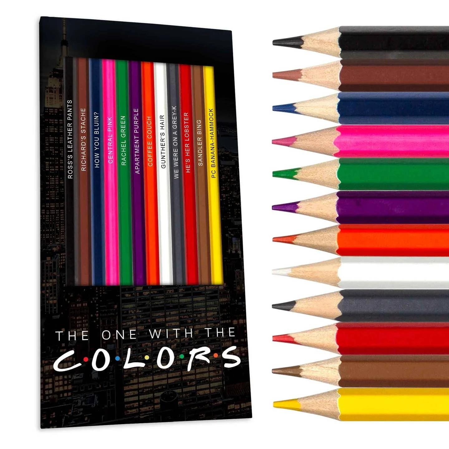 Friends Colored Pencils