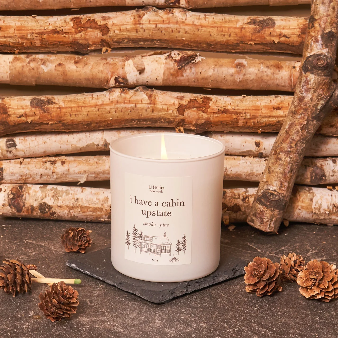 I Have A Cabin Upstate Candle - Image 2