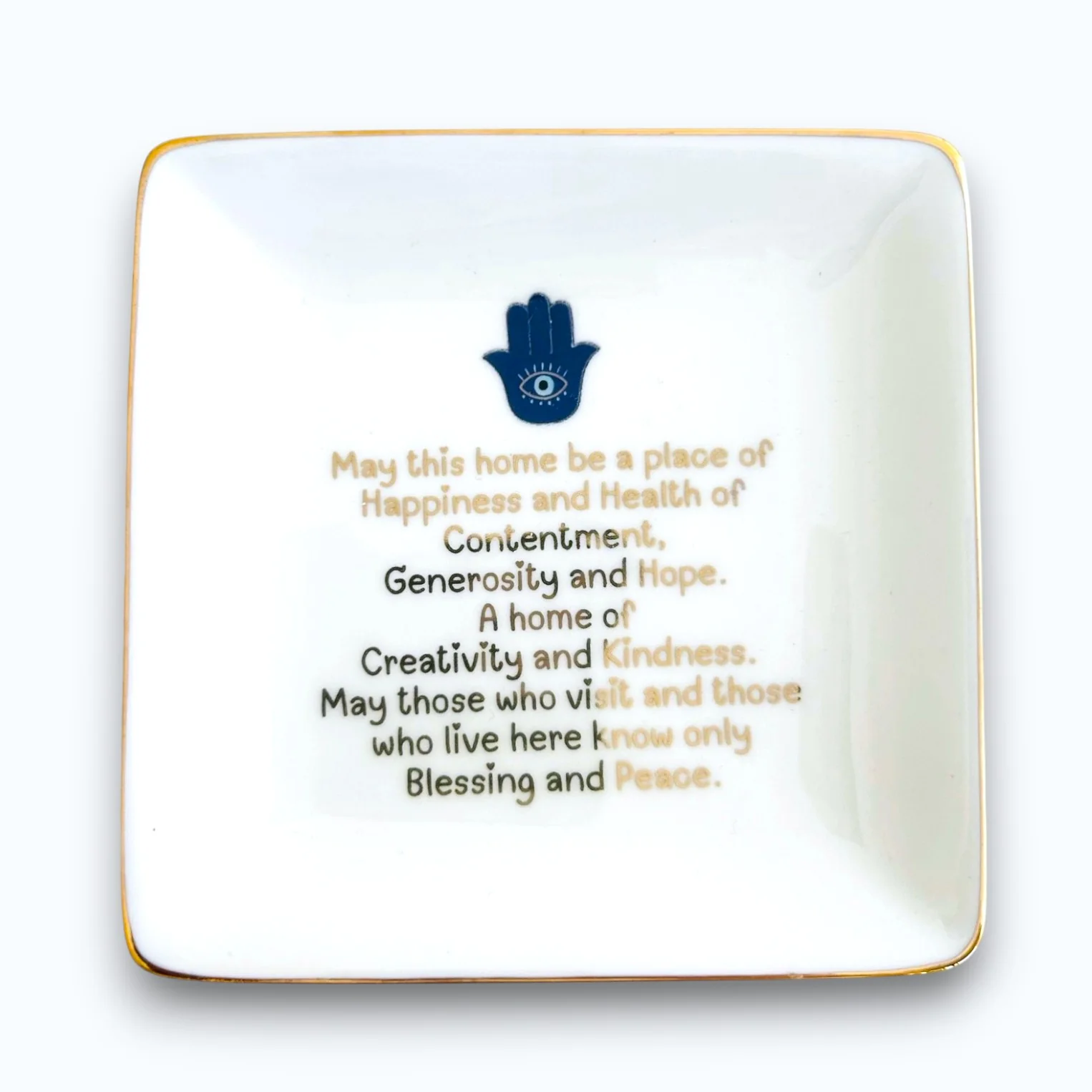 May This Home Trinket Dish