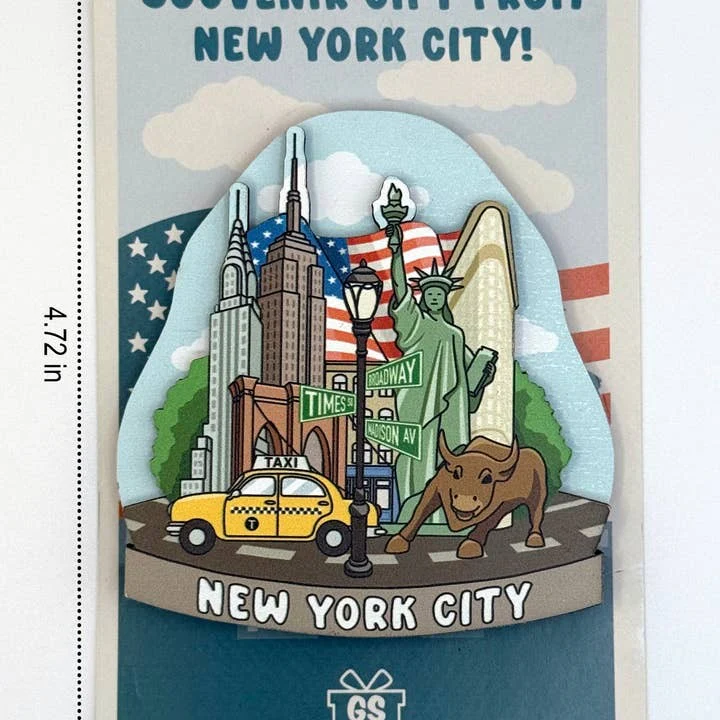 New York Collage Magnet - Image 2