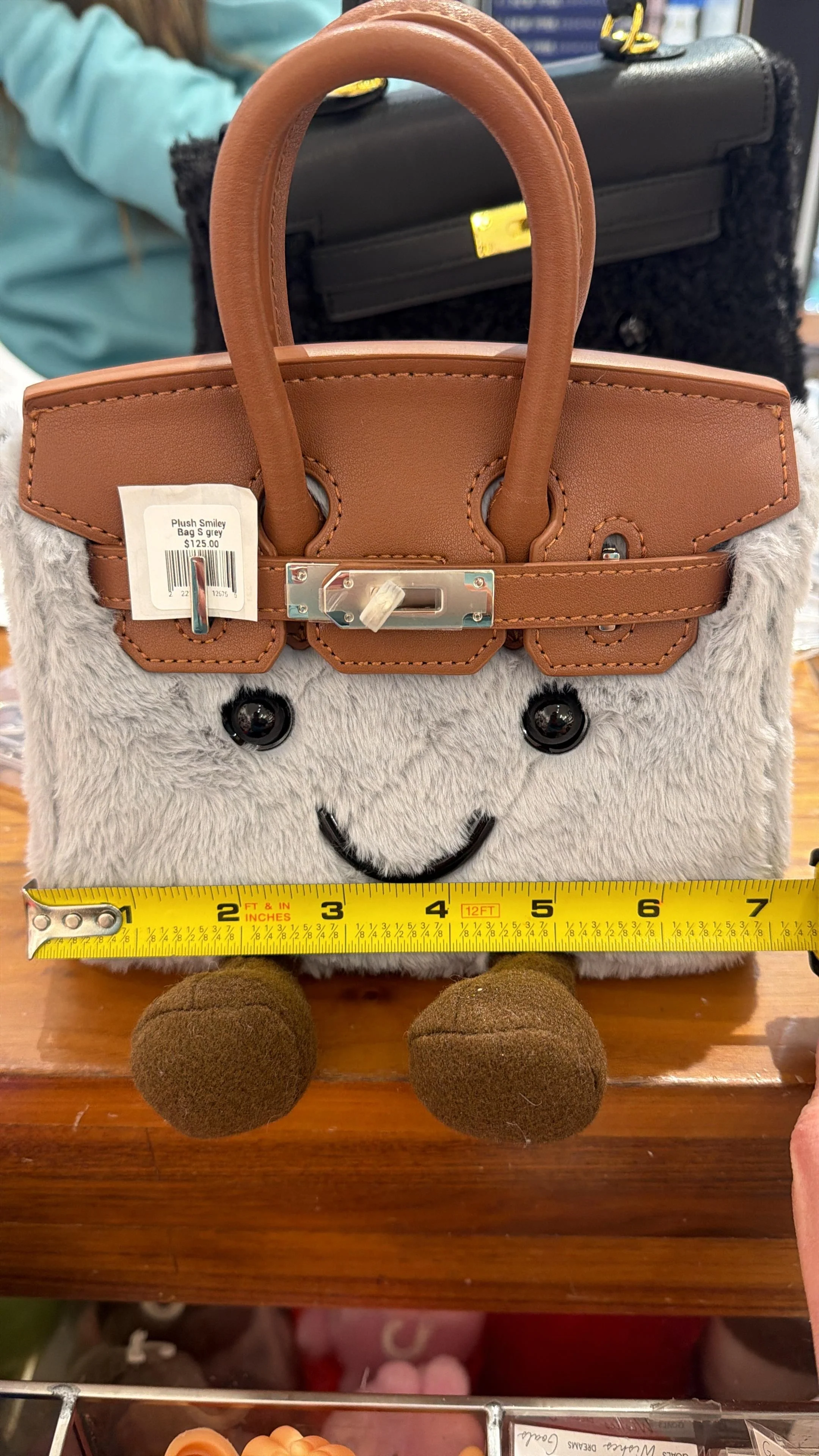 Plush Smiley Bag Mini - Image 4