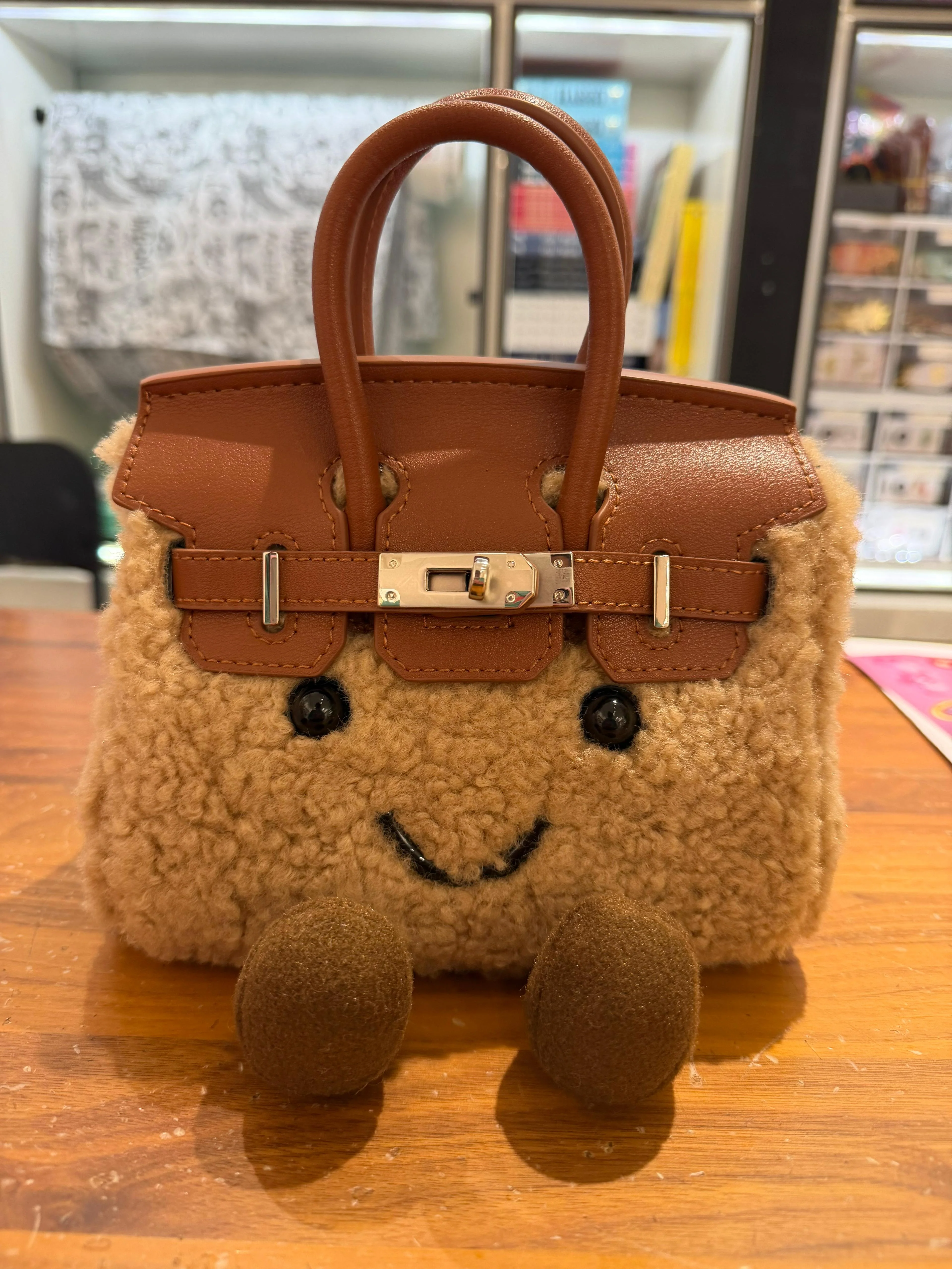 Plush Smiley Bag Mini - Image 9