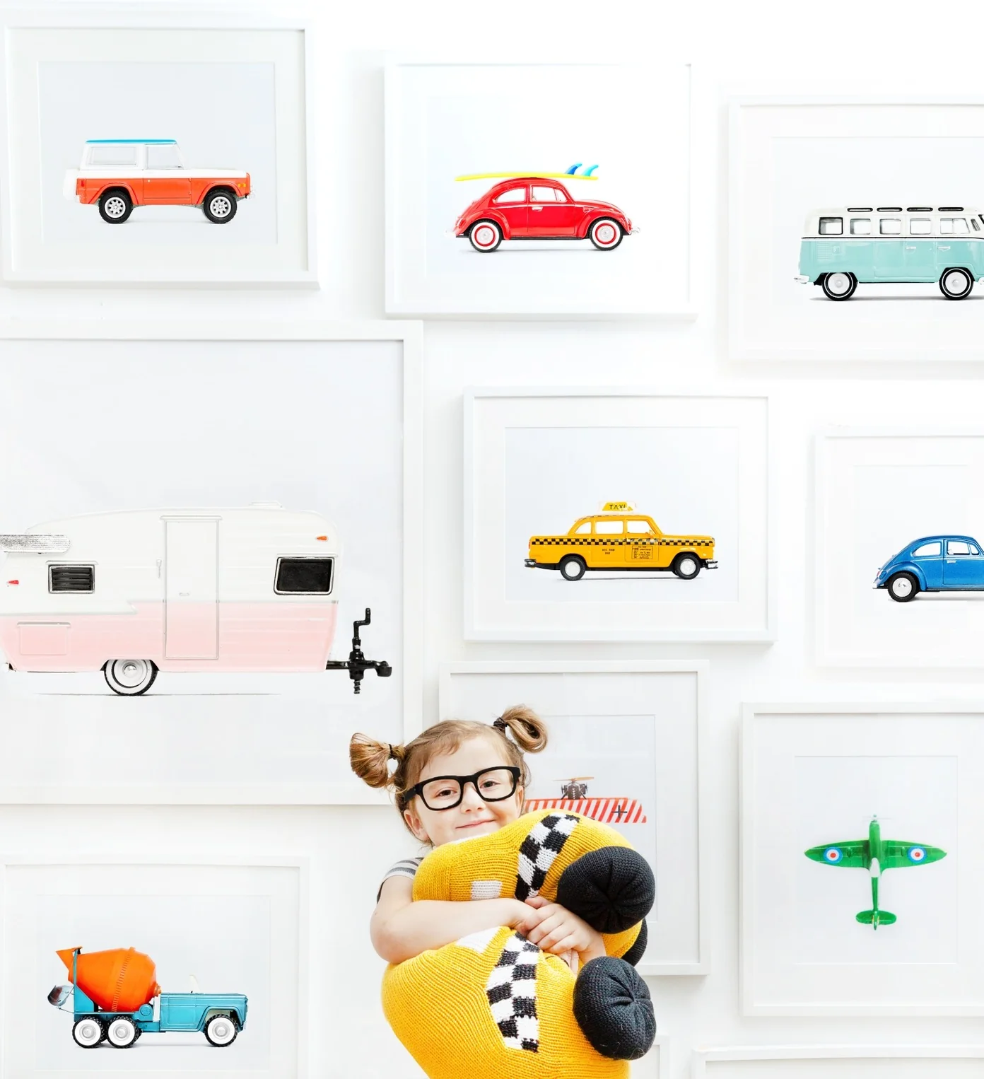 Taxi Plush Toy Large - Image 3