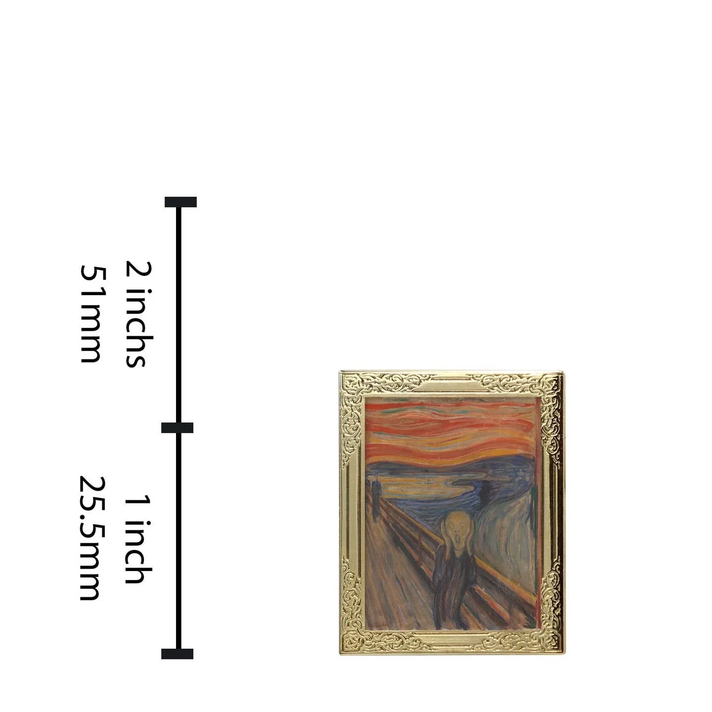 The Scream Art Pin - Image 2
